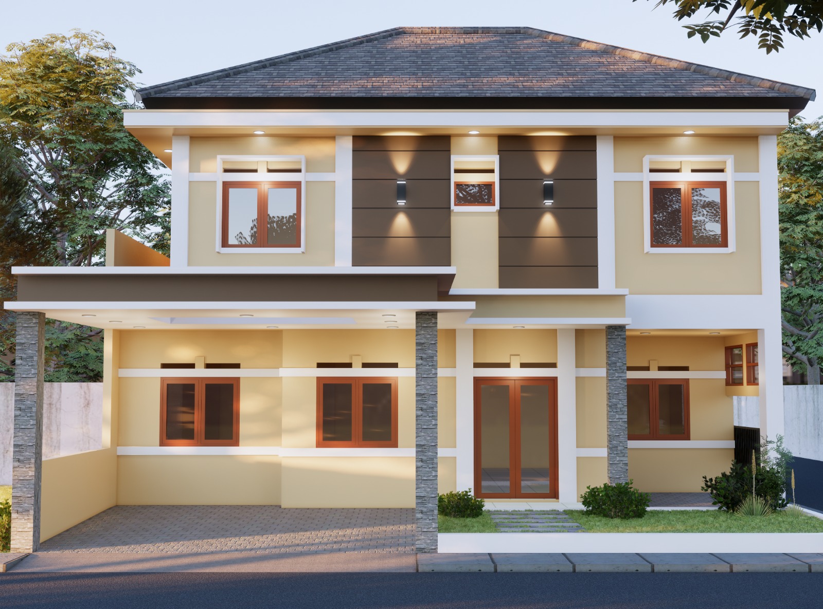 Refrensi Rumah 2 Lantai